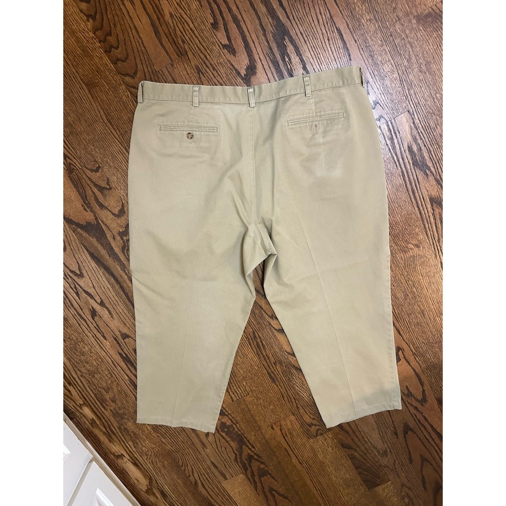 LL Bean Natural‎ Fit Pants Mens 44x29 Khaki - Picture 6 of 6